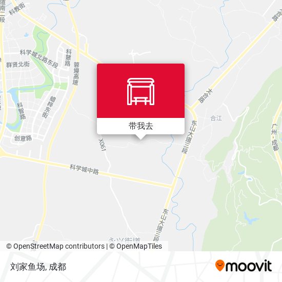 刘家鱼场地图