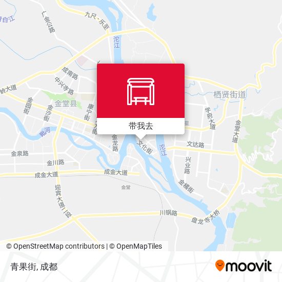 青果街地图