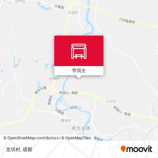 龙坝村地图