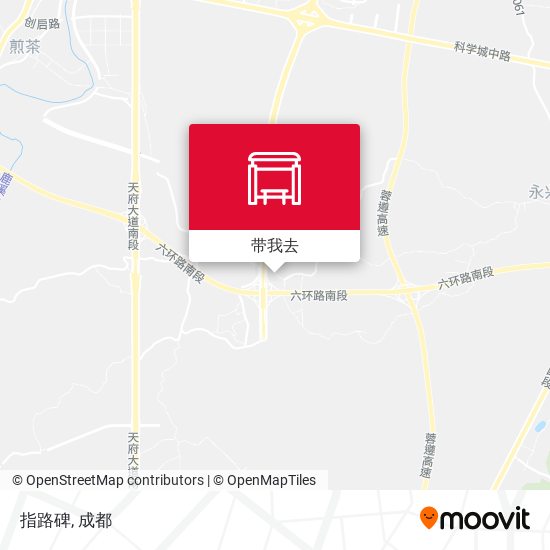 指路碑地图