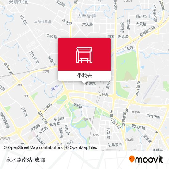 泉水路南站地图