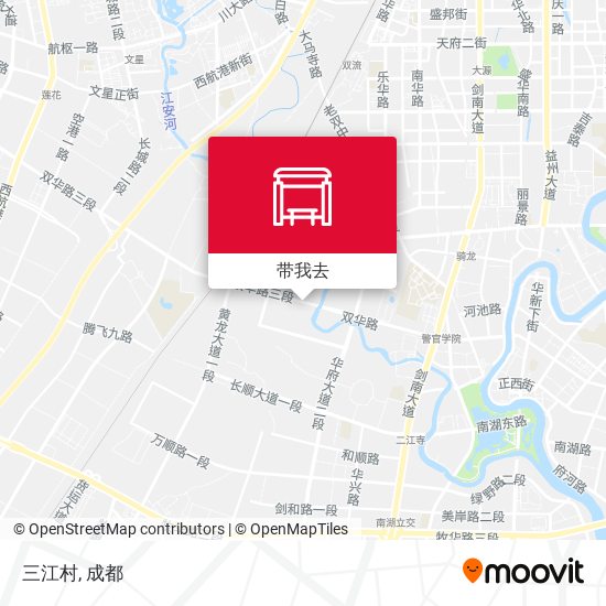三江村地图