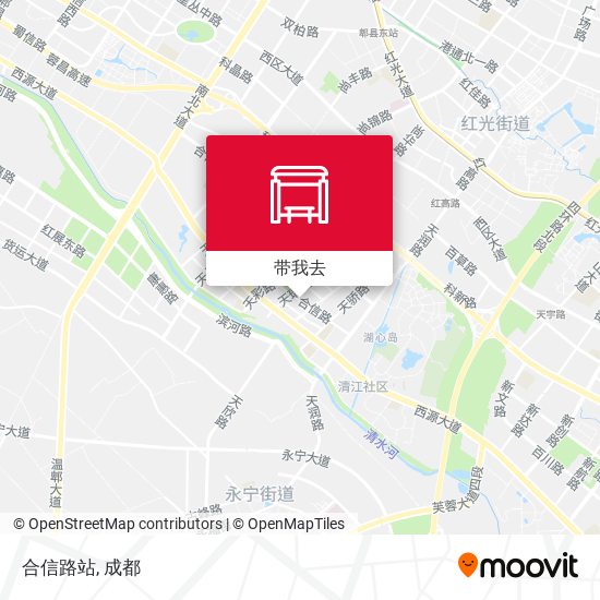 合信路站地图