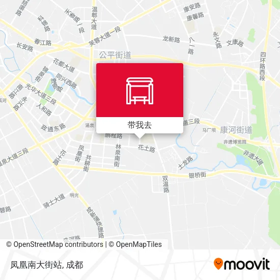 凤凰南大街站地图