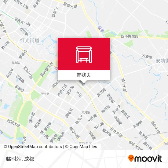 临时站地图