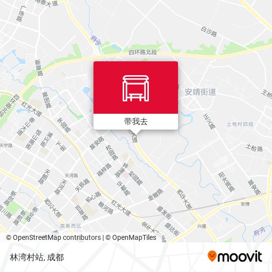 林湾村站地图