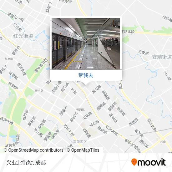 兴业北街站地图