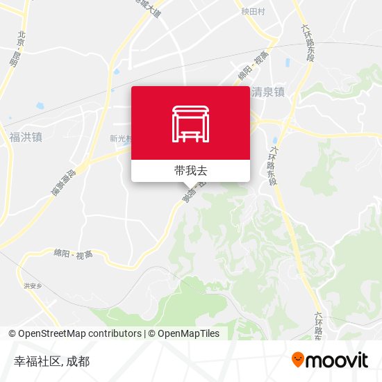 幸福社区地图