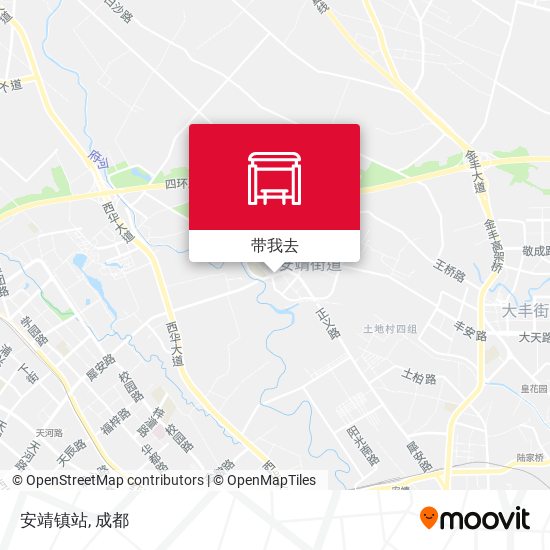 安靖镇站地图