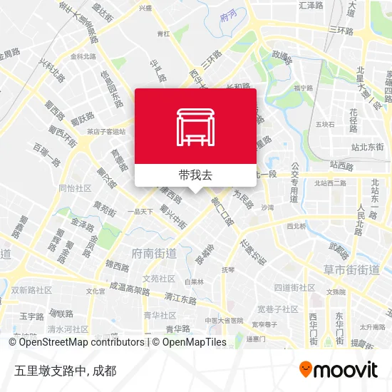 五里墩支路中地图