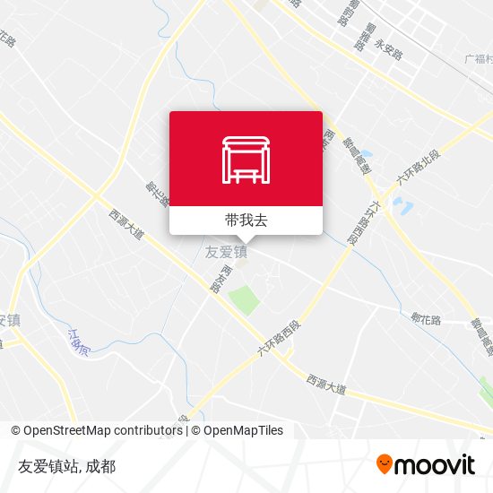 友爱镇站地图