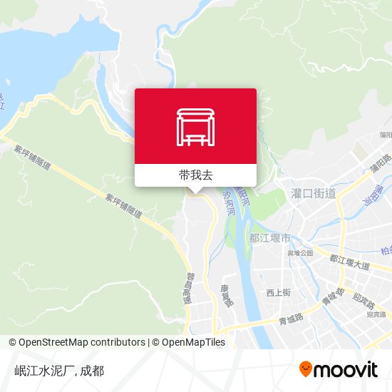 岷江水泥厂地图