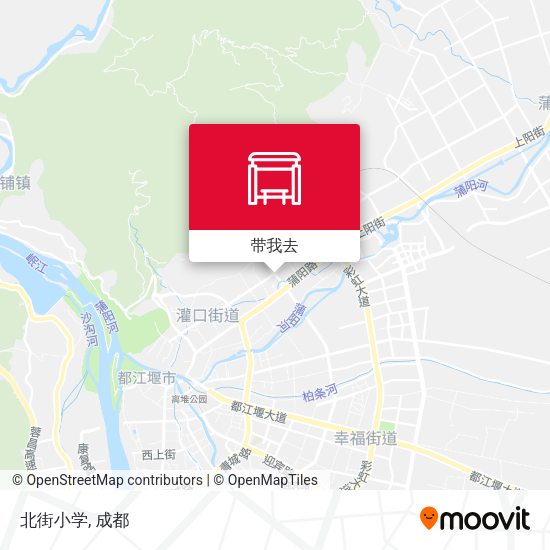 北街小学地图