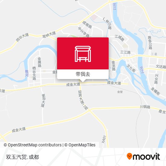 双玉汽贸地图
