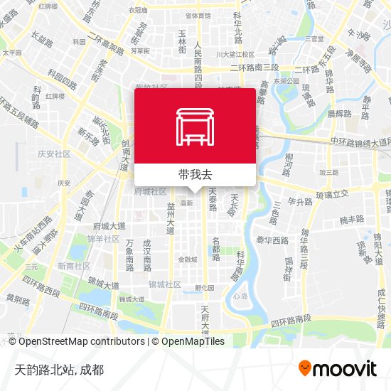 天韵路北站地图