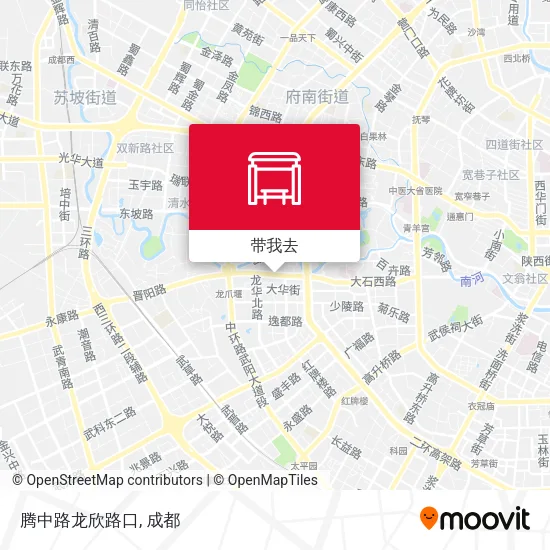 腾中路龙欣路口地图