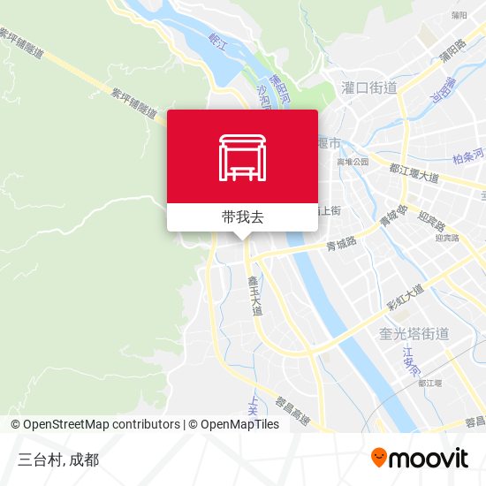 三台村地图