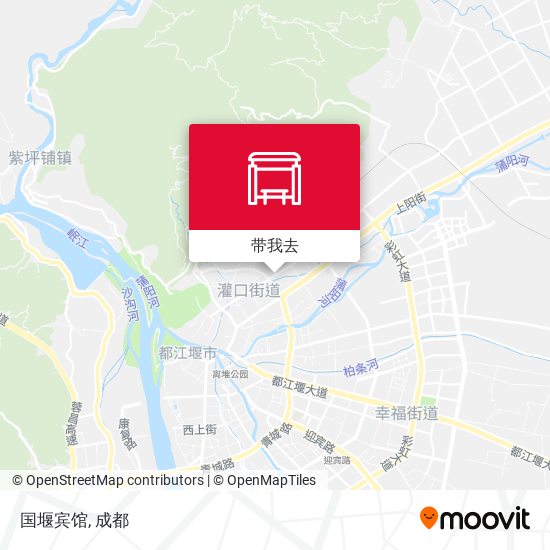 国堰宾馆地图