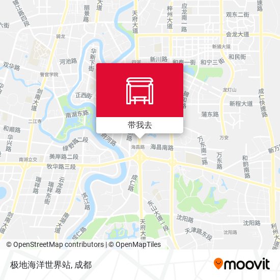 极地海洋世界站地图