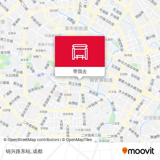 锦兴路东站地图