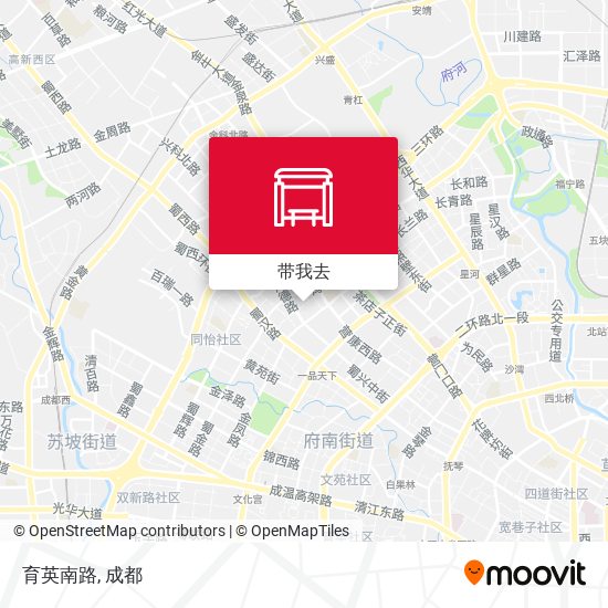 育英南路地图