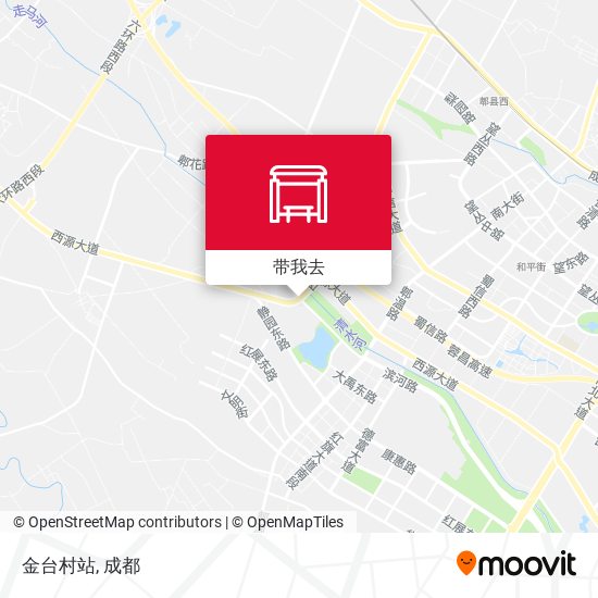 金台村站地图