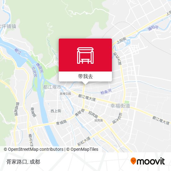 胥家路口地图