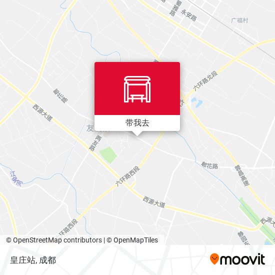 皇庄站地图