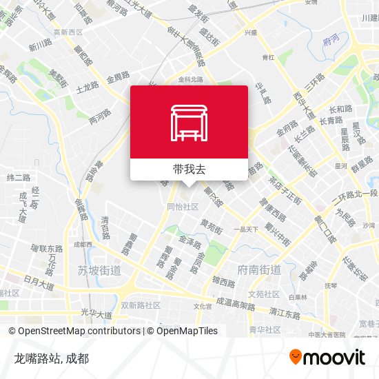 龙嘴路站地图