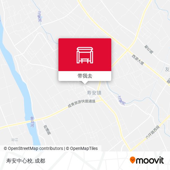 寿安中心校地图