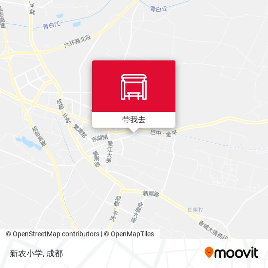 新农小学地图