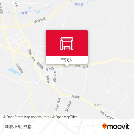 新农小学地图