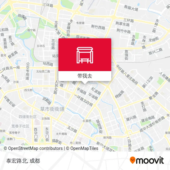 泰宏路北地图