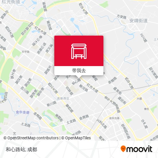和心路站地图