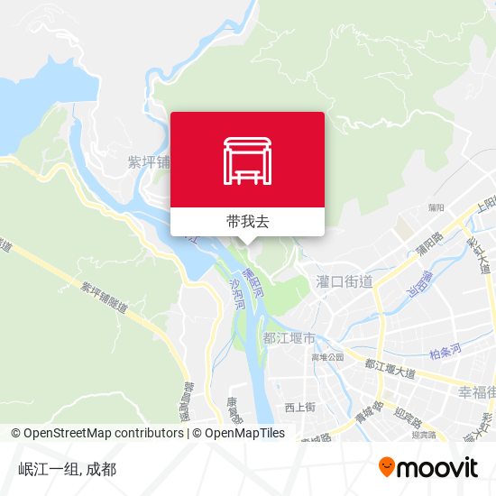 岷江一组地图
