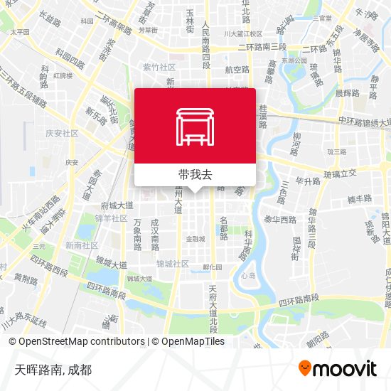 天晖路南地图