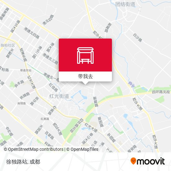 徐独路站地图
