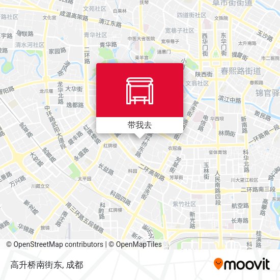 高升桥南街东地图