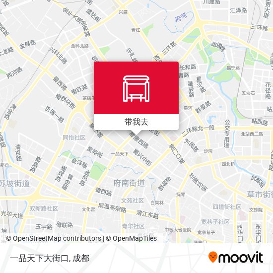 一品天下大街口地图