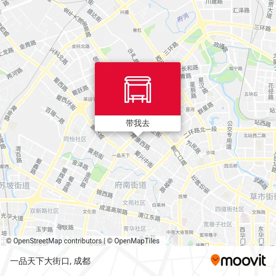 一品天下大街口地图