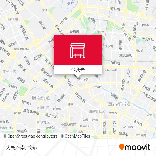 为民路南地图