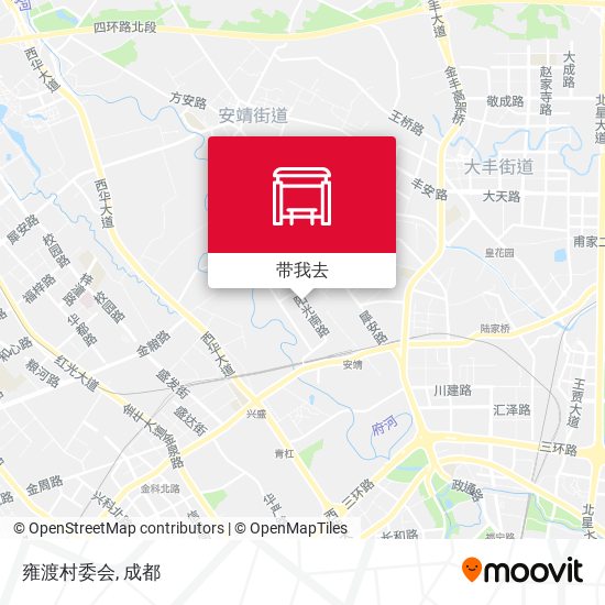 雍渡村委会地图