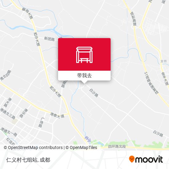 仁义村七组站地图