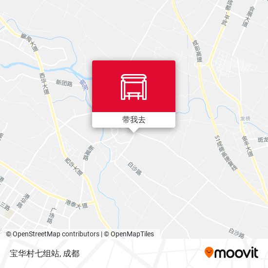 宝华村七组站地图