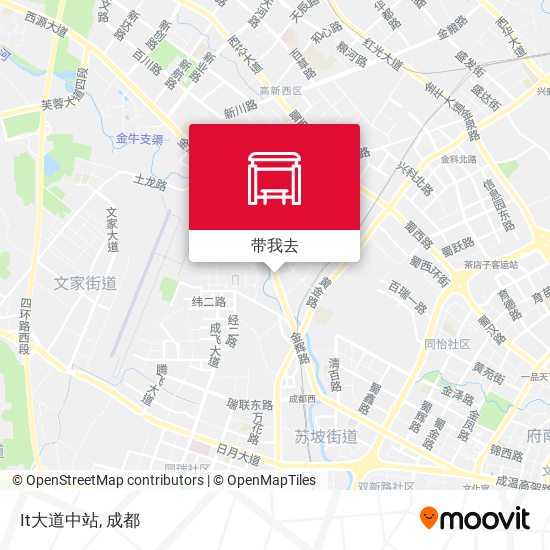 It大道中站地图