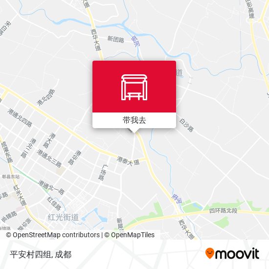 平安村四组地图