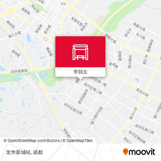 龙华新城站地图