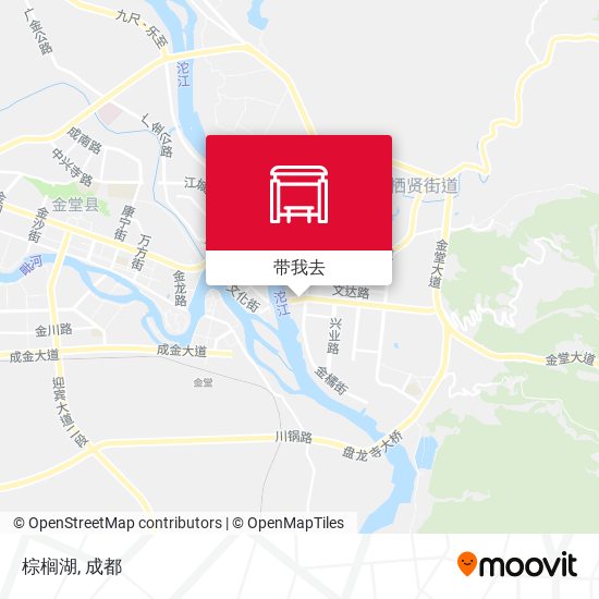 棕榈湖地图