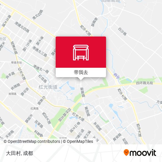 大田村地图