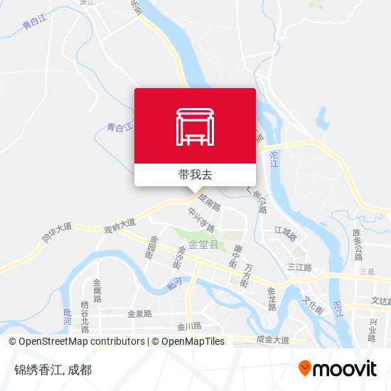 锦绣香江地图